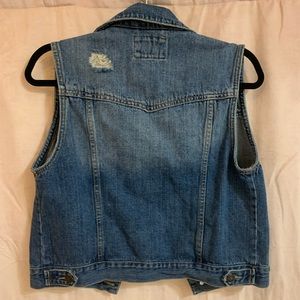 cute blue jean vest